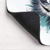 猫とスマイル。 マウスパッド (コーナー)