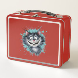 猫とスマイル。 メタルランチボックス