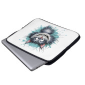 猫とスマイル。 ラップトップスリーブ (正面下部)