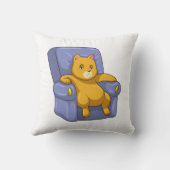 猫とソファ クッション (裏面)