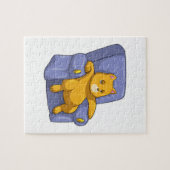 猫とソファ ジグソーパズル (横)