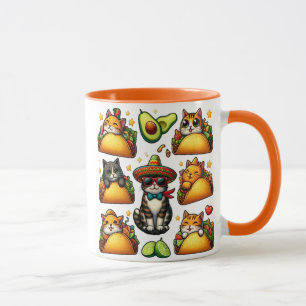 猫とタコス マグカップ