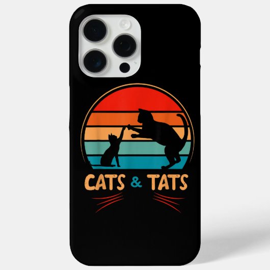 猫とタトゥー - 猫 Case-Mate iPhoneケース (裏面)