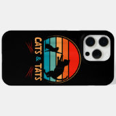 猫とタトゥー - 猫 Case-Mate iPhoneケース (裏面 (横))