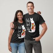 猫とタトゥー 3 Tシャツ (ユニセックス)