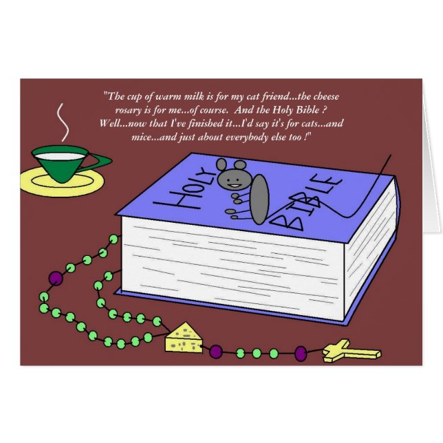 「。..猫とネズミのために…そして他の誰もが」 (正面横)