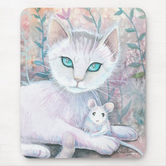 猫とネズミのマウスパッド マウスパッド (正面)