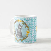 猫とネズミのマグカップ コーヒーマグカップ (正面左)