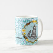 猫とネズミのマグカップ コーヒーマグカップ (正面右)