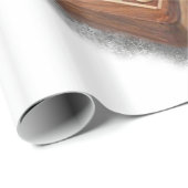 猫とネズミ遊のチェス漫画スケッチおもしろい  ラッピングペーパー (ロールコーナー)