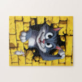 猫とネズミ。 ジグソーパズル (横)