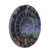 猫とネズミ ダーツボード (正面左)