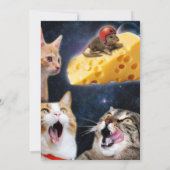 猫とネズミ 招待状 (裏面)