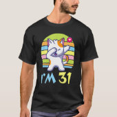 猫とハート31歳 Tシャツ (正面)