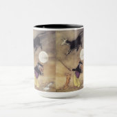 猫とバイオリン マグカップ (中央)