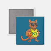 猫とバスケとアルファ世代の男の子 67 マグネット (正面/裏面)