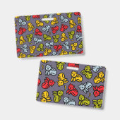 猫とバナナ バッジ (正面＆裏面)