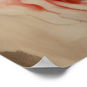 猫とバラ1 ポスター (角)