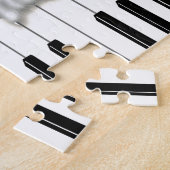 猫とピアノ ジグソーパズル (側面)