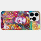猫とピエロ/ヴェネツィア仮面 Case-Mate iPhoneケース (裏面 (横))
