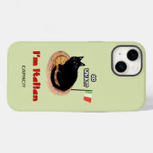 猫とピザ Case-Mate iPhoneケース (裏面 (横))