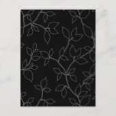 猫とフクロウの結婚方向札 エンクロージャーカード (裏面)