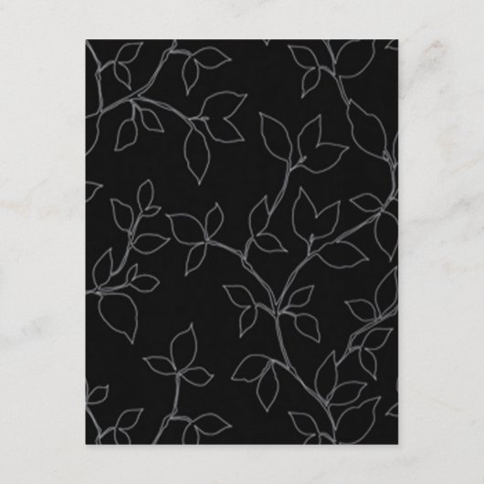 猫とフクロウの結婚方向札 エンクロージャーカード (裏面)