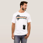 猫とプライドTシャツ Tシャツ (正面フル)