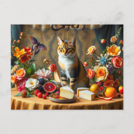 猫とプロデュースで永遠の静物 ポストカード