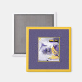 猫とホタル！マグネット マグネット (正面/裏面)