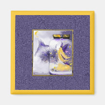 猫とホタル！マグネット