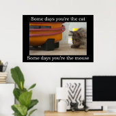 猫とマウスの民主化ポスター ポスター (ホームオフィス)