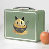猫とラーメン メタルランチボックス (インサイチュ)