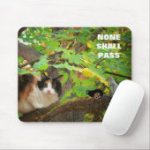 猫とリスは誰も通らない マウスパッド (マウス)