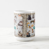 猫と一緒が最高 パーソナライズ可能 コーヒーマグカップ (中央)