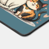 猫と一緒なら人生はもっと素敵 ネコちゃんの可愛い世界 デスクマット (コーナー)