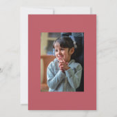 猫と一緒の幼稚園女卒業お祝い 案内状 (裏面)