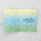 猫と仲良くよくはしゃぐなる カード (内部)