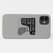 猫と保暮らしていらっしゃる Case-Mate iPhoneケース (裏面(横))