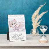 猫と友達の詩が素敵 フォトプラーク (側面)