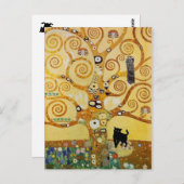 猫と命の木 ポストカード (正面/裏面)