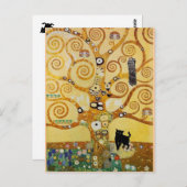 猫と命の木 ポストカード (正面/裏面)