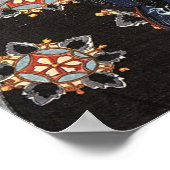 猫と女, 国芳 Cat and Woman, Kuniyoshi, Ukiyoe ポスター (角)