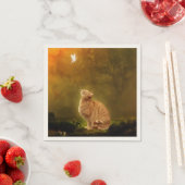 猫と妖精 スタンダードカクテルナプキン (インサイチュ)