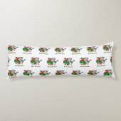 猫と子犬とのメリークリスマス ボディピロー (裏面)