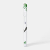 猫と子犬とのメリークリスマス iPhone 16ケース (左側面)