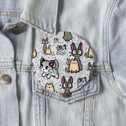 猫と子猫2 缶バッジ (インサイチュ)