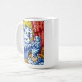 猫と子猫 コーヒーマグカップ (正面左)