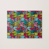 猫と子猫 ジグソーパズル (横)