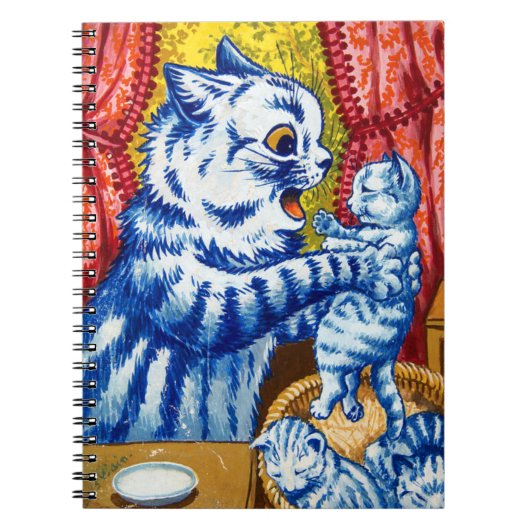 猫と子猫 ノートブック (正面)